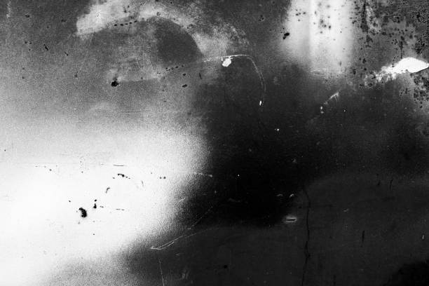 istock Metal texture with scratches and cracks 668340876