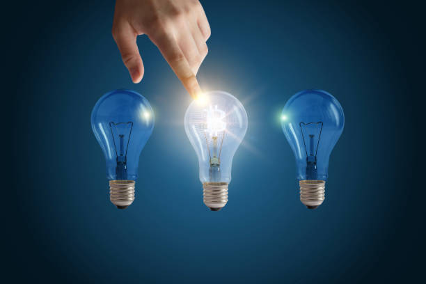 istock Bit coin is to generate ideas for business. 668344452