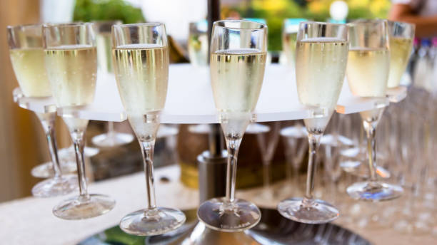istock Champagne and glasses 668351532