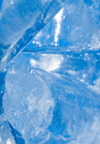 istock background of cold blue ice 668364796