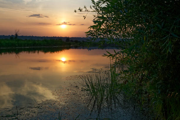 istock Sunset over the coastal towns. 668371198