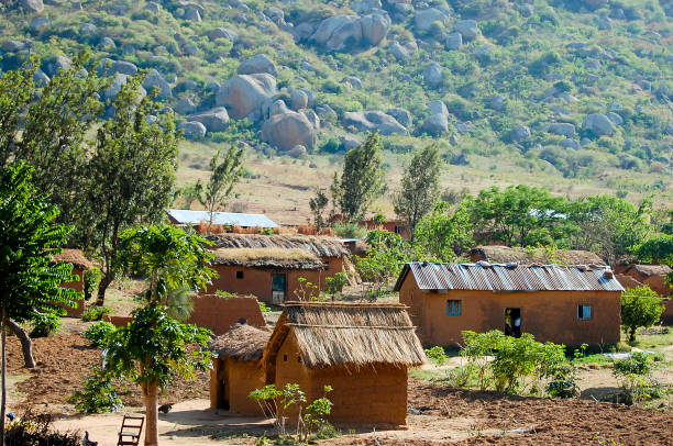 istock African Huts - Tanzania 668374076