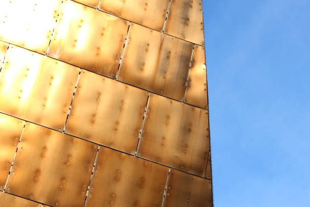 istock A copper-roofed building in the sunshine 668374678