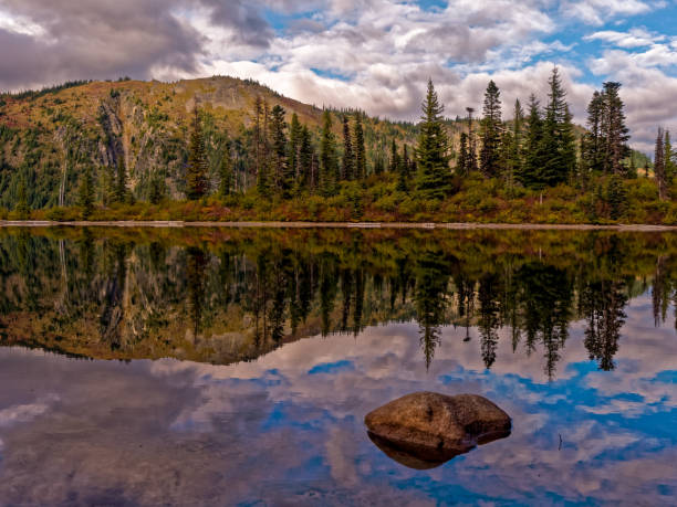 istock Bench Lake, Mt. Rainier National Park 668375234