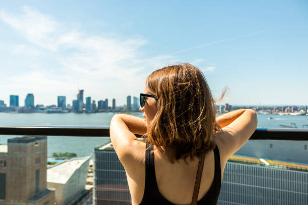 Girl on Balcony