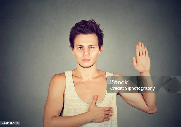 Side Profile Of A Sad Man With Hands On Face Looking Down. Depression And  Anxiety Disorder Concept Stock Photo, Picture and Royalty Free Image. Image  89272898.