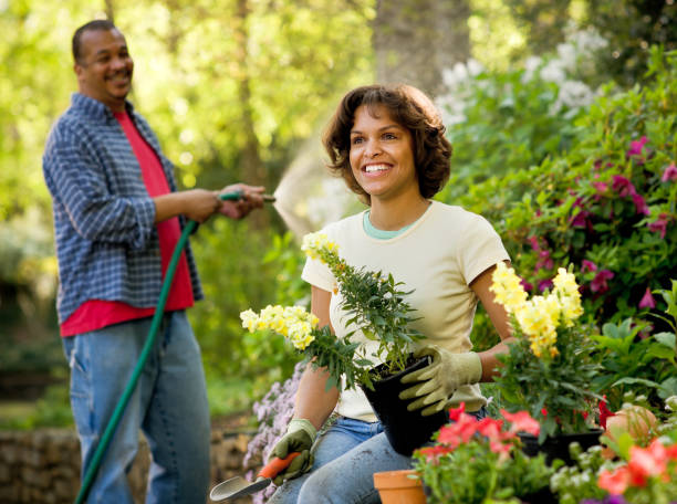istock Garden Couple 668423418