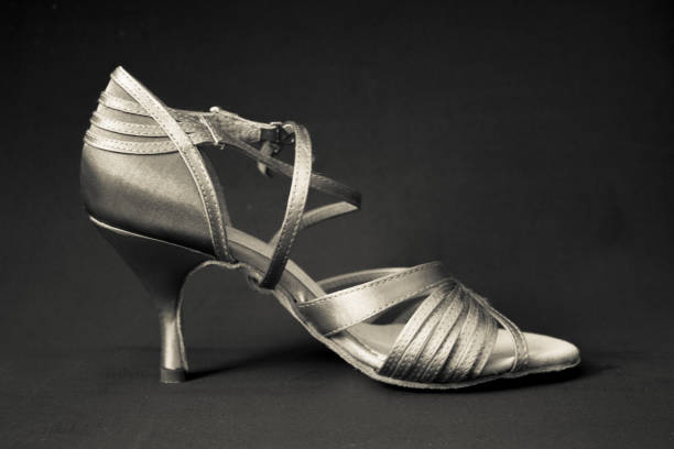 istock Women sandal for latin dance 668433734