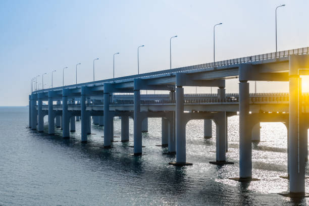 istock Dalian Cross-Sea Bridge 668496712