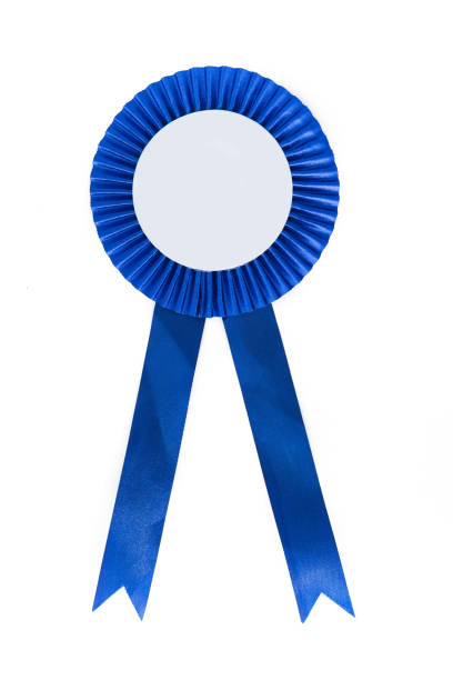 istock blue fabric award ribbon 668500158