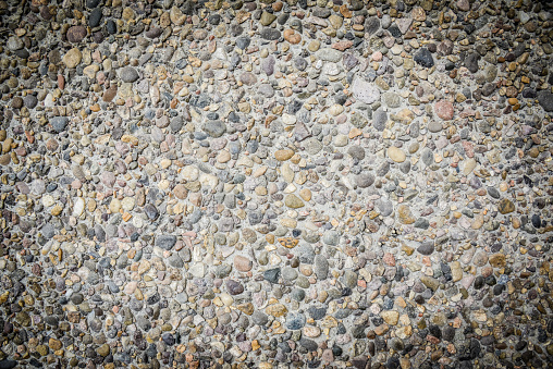 Rough Texture Surface of Exposed Aggregate Finish