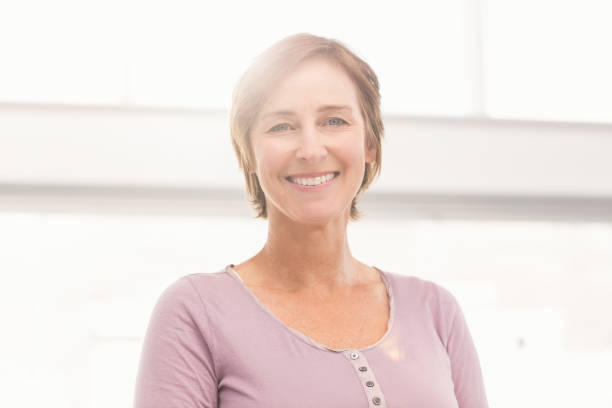 istock Smiling casual businesswoman 668520450