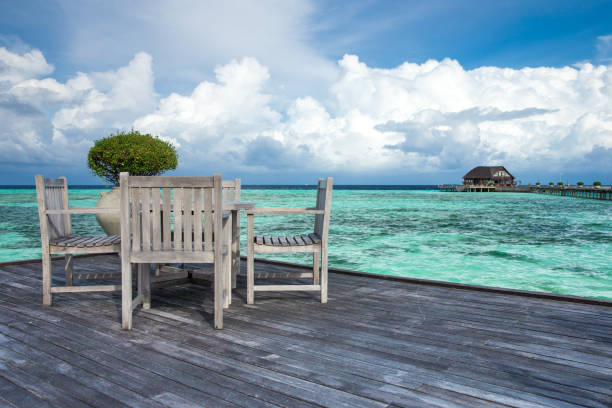 istock tropical beach in Maldives 668520516