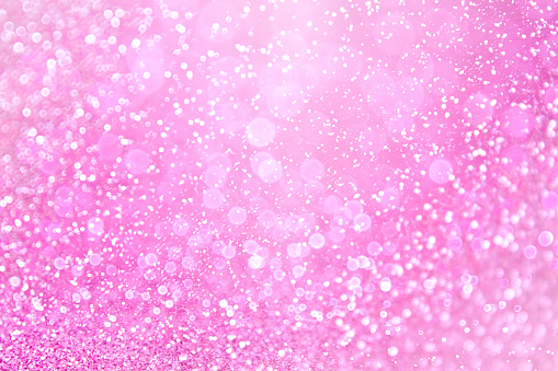 Pink Glitter Sparkle Fairy Lights Background
