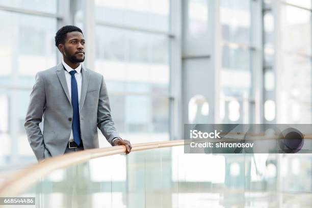 Director Of Business Organization Stock Photo - Download Image Now - Contemplation, Business, African-American Ethnicity