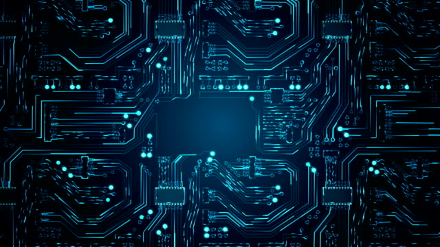 Abstract Circuit Board Background