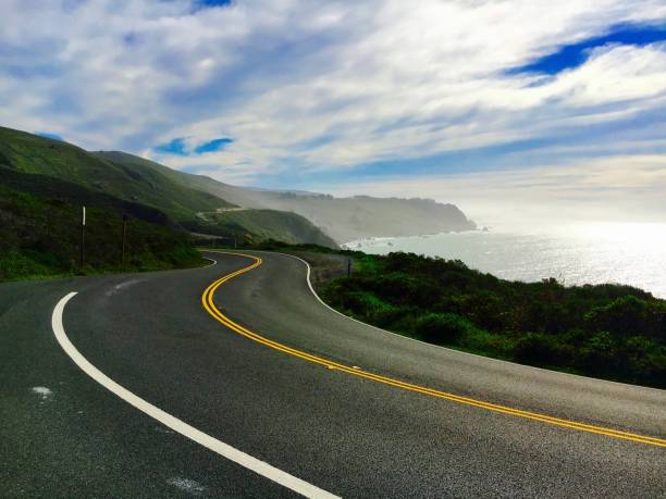 istock Winding Road near the Ocean 668550298