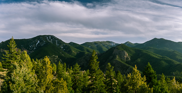 From the Eldorado Canyon Trail late in the day.