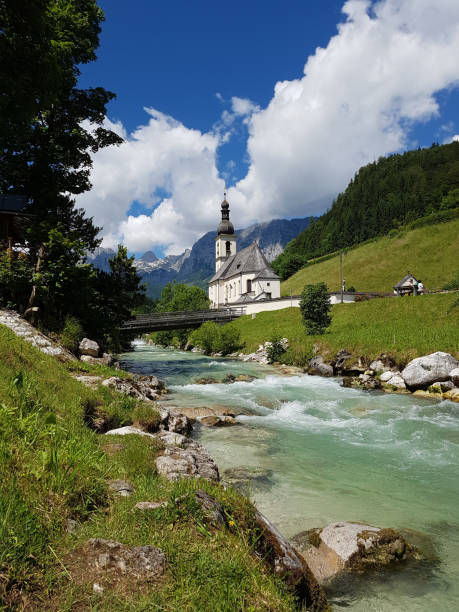 istock Parish Church, St. Sebastian, Ramsau 668575304