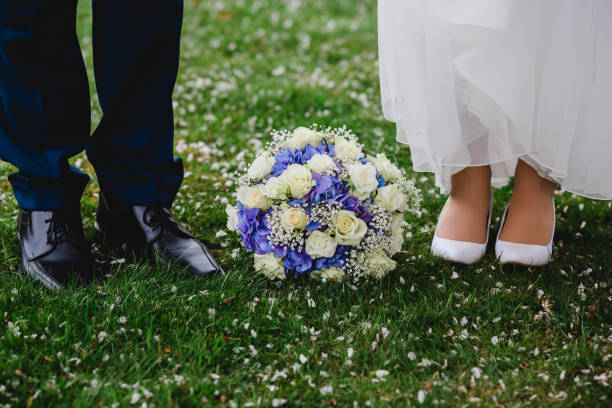 istock bride bouquet wedding flowers 668596316