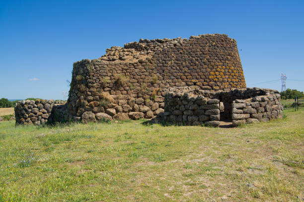 nuraghe losa - nuragic foto e immagini stock