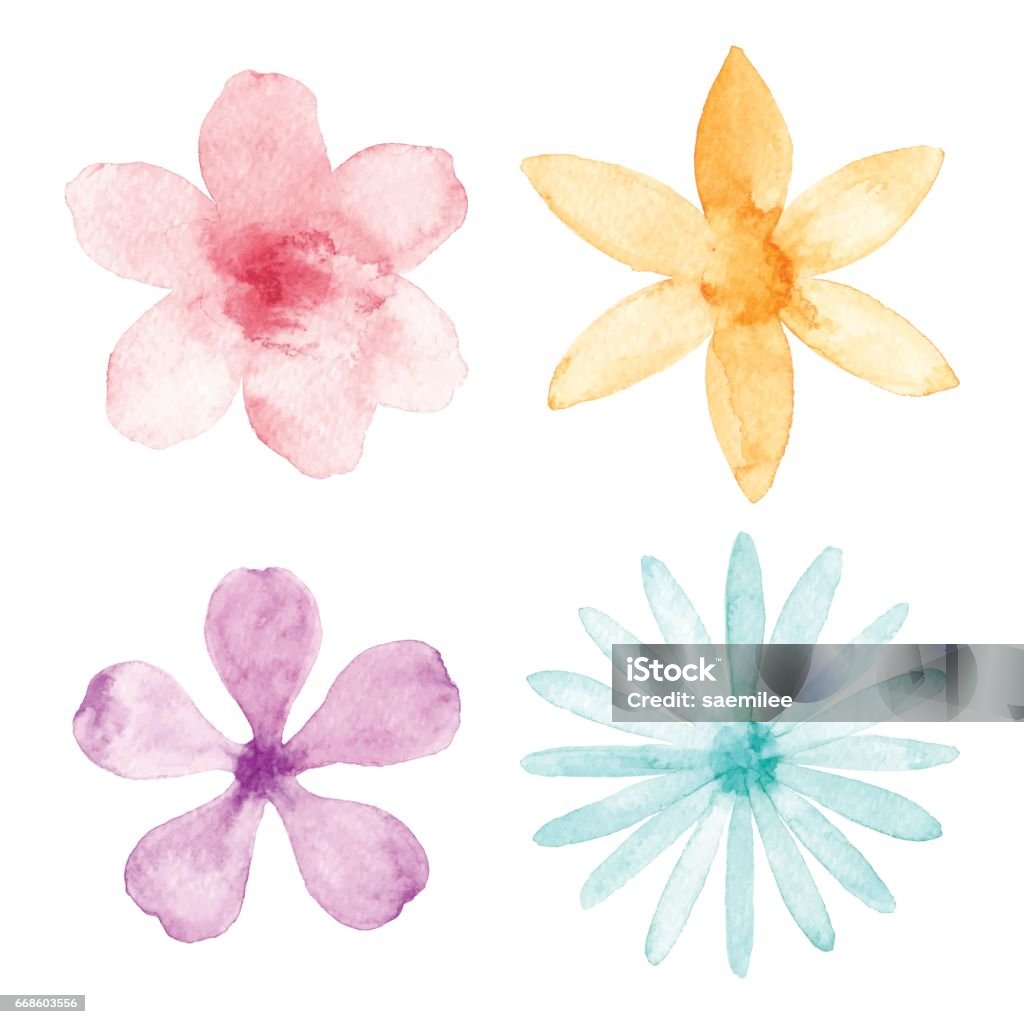 Ilustración de Flores Acuarela y más Vectores Libres de Derechos de Flor - Flor, Pintura de acuarela, Ilustración - iStock Ilustración de Flores Acuarela y más Vectores Libres de Derechos de Flor - Flor, Pintura de acuarela, Ilustración - iStock