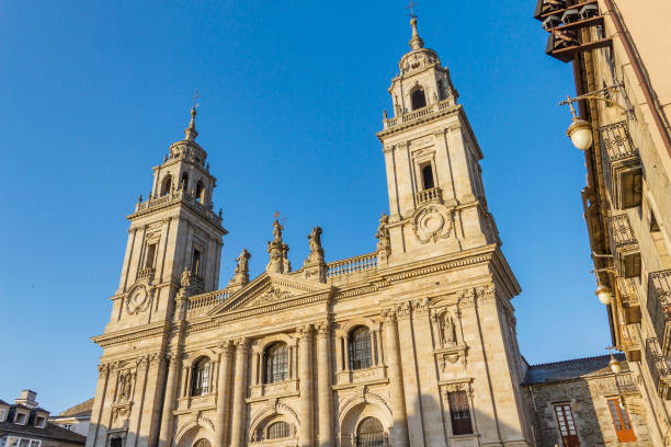 istock Facade of Lugo Cathedral 668606816