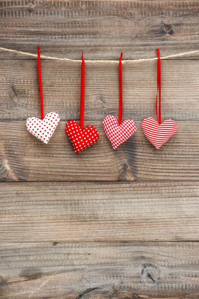 istock Red hearts Valentines Day decoration Love Romantic 668624944