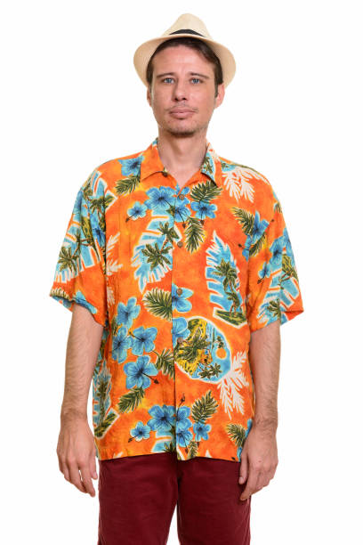 istock Handsome tourist man standing ready for vacation 668630736