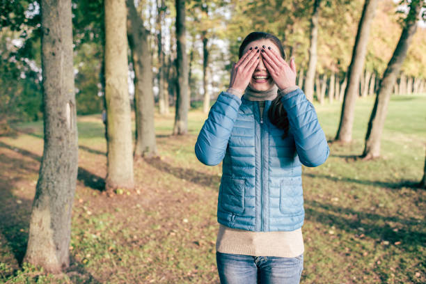 istock Woman covering eyes with hands 668656320