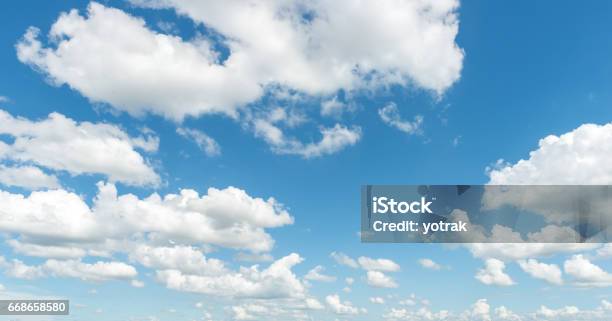 Blue Sky Stock Photo - Download Image Now - Cloud - Sky, Sky, Cloudscape