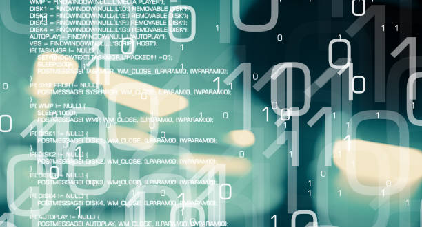 istock Future of technology, cyber war background 668660808
