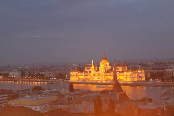 istock Parliament building in Budapest 668681578