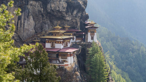 istock Tiger Monastery/ Paro Taktsang in Paro, Bhutan 668694302
