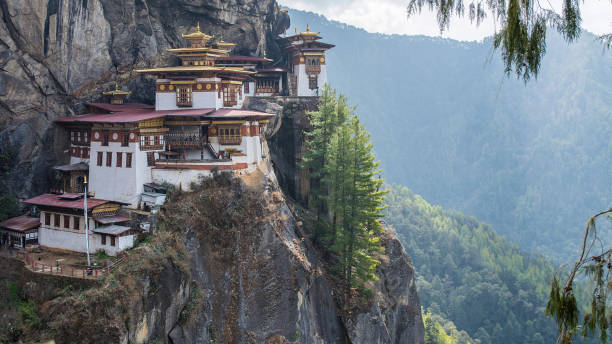 istock Tiger Monastery/ Paro Taktsang in Paro, Bhutan 668694356