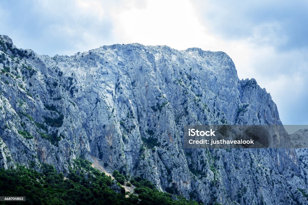 Supramonte Mountains in Sardinia Horizontal Stock Photo