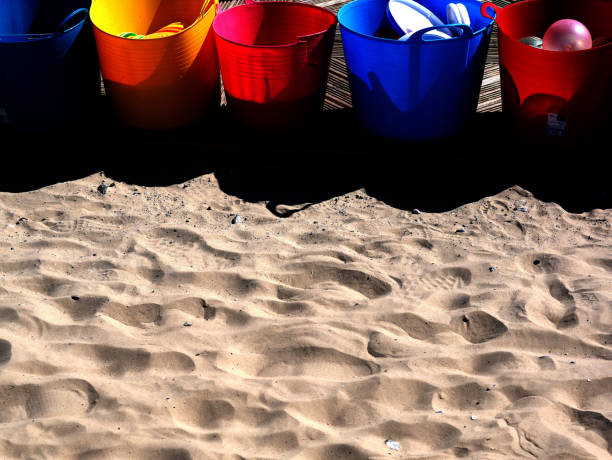 istock Row of beach tubs 668707556
