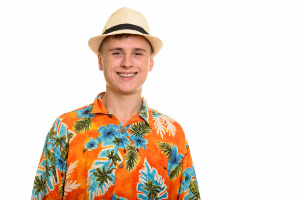 istock Young happy handsome tourist man smiling 668721318