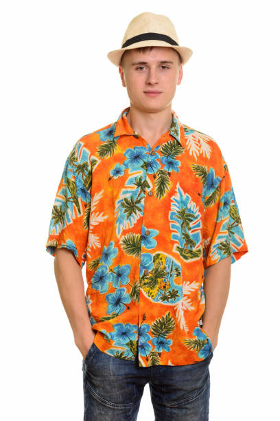 istock Young handsome tourist man standing ready for vacation 668721322