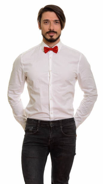 istock Studio shot of handsome man standing with hands in back pocket 668723114