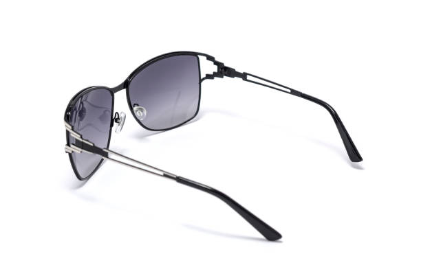 istock Sunglasses in an iron frame isolated on white 668746224