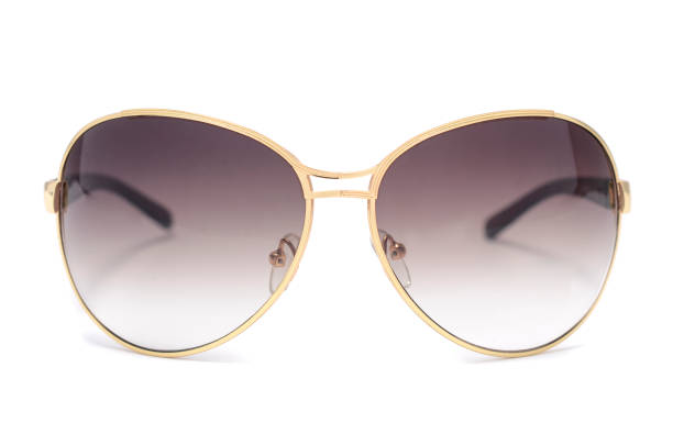 istock women's sunglasses with brown glass isolated on white 668748004