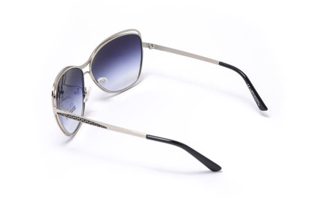 istock women's sunglasses with black glass isolated on white 668750702