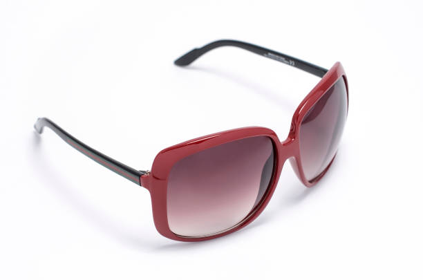 istock womans sunglasses in wide frame and brown glass isolated 668751236