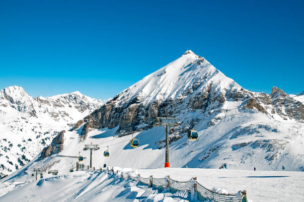 istock Ski resort in Austria 668786382