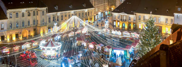 istock Sibiu city in winter 668786638