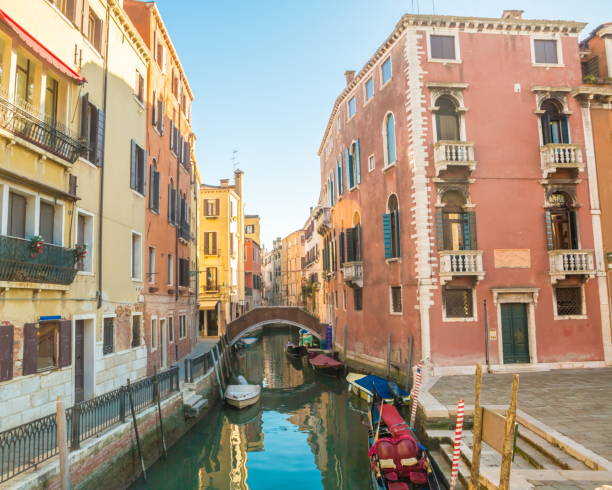 istock Canal in Venice Neighborhoods 668786714
