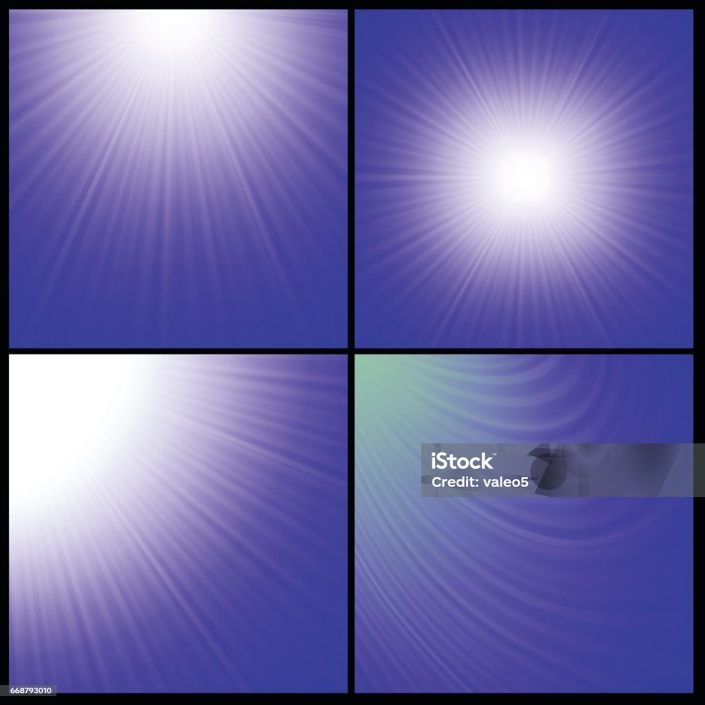 Blue Setting Background Setting Blue Background Set Stock Illustration - Download Image Now - Abstract ...