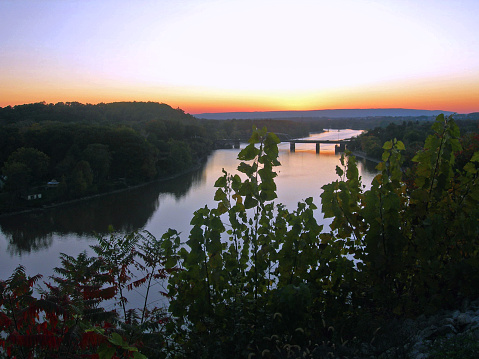 Summer Mohawk River Sunset