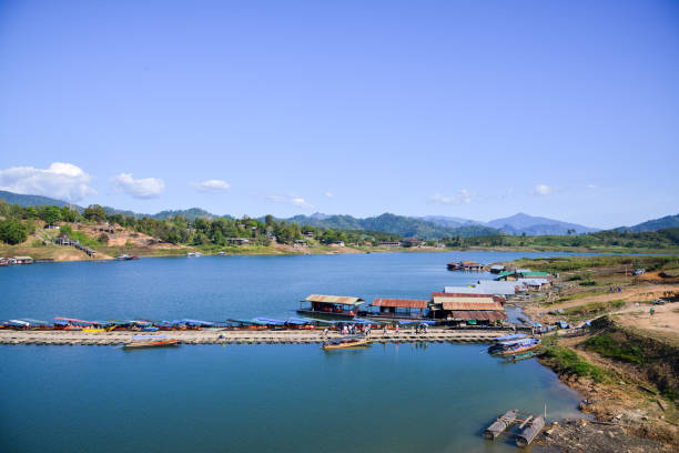 istock landscape in Kanchanaburi Thailand. 668795880